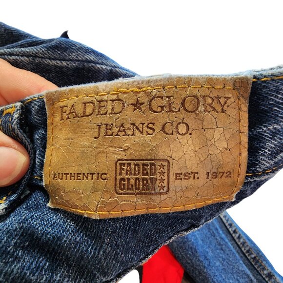 Faded Glory Mens Blue Denim 100% Cotton Relaxed Fit Jeans Size W36 L29 - Picture 4 of 4